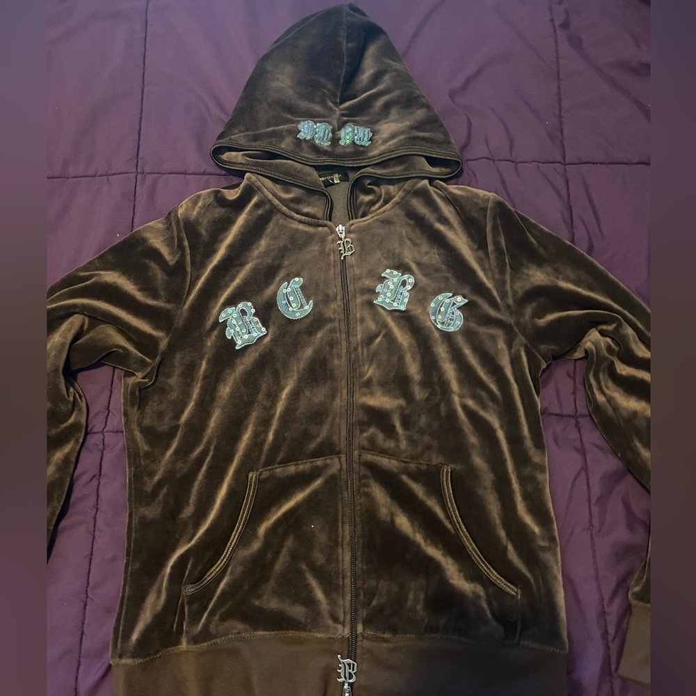 Early 2000’s BCBG zip up hoodie
